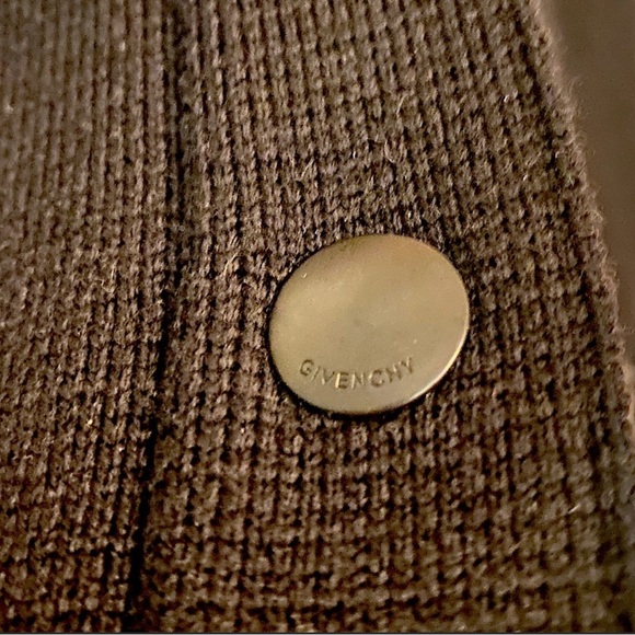 GIVENCHY INTARSIA KNIT BOMBER JACKET - Picture 6 of 9